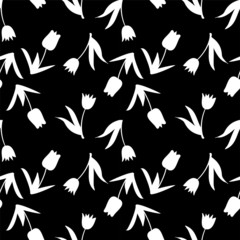 Seamless Pattern With Floral Motifs able to print for cloths, tablecloths, blanket, shirts, dresses, posters, papers.