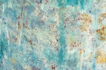 Metal texture with scratches and cracks which can be used as a background