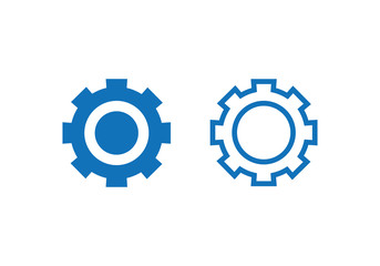 Setting Gear icon Vector . Cog sign