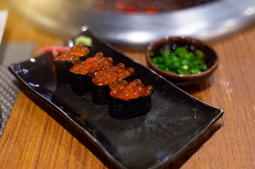 nigiri caviar