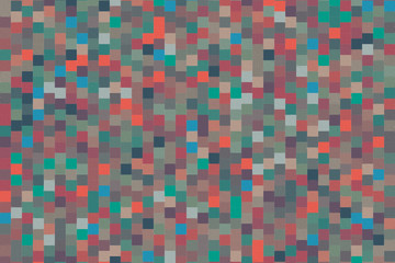 Abstract multicolored geometric pattern. Different geometric figures background. Flat minimal style. Template for your design, wallpaper, banner, poster, flyer