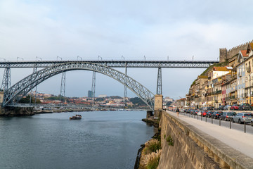 Dom Luis I Bridge in Porto