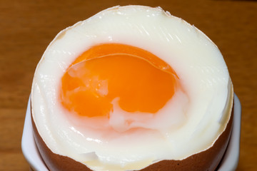 Frisches Frühstücksei