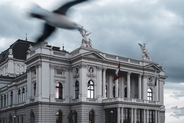 old building in the city of Zürich switzerland