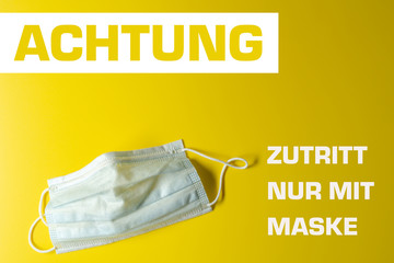 Anti virus protection mask standart to prevent infection