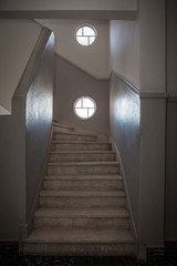 Fototapeta na wymiar stairway to the light