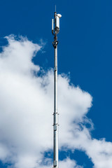 Telecommunication GSM tower.