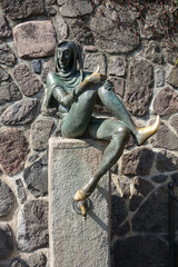 Eulenspiegel-Brunnen in M&ouml;lln