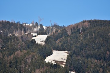 Hochstein, Lienz, Schipiste, Piste, Sport, Wintersport, Frühling, Winter, schmelzen,...