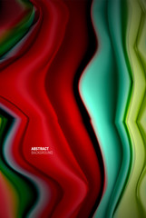 Liquid gradients abstract background, color wave pattern poster design for Wallpaper, Banner, Background, Card, Book Illustration, landing page