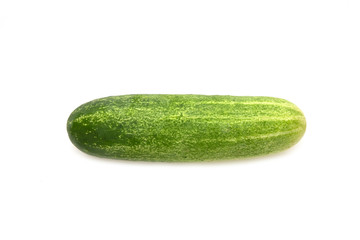 Cucumber isolated on white background