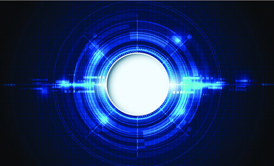 Abstract futuristic communication vector futuristic circuit board, Electronic motherboard.