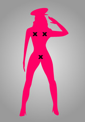 xxx video icon print embroidery graphic design vector art