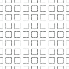 Naklejka premium Etched squares seamless pattern design
