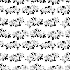 Seamless floral pattern. Print, textile. Packaging. Wallpaper. Seamless background.