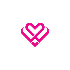 Creative  love  logo Vector Design Template