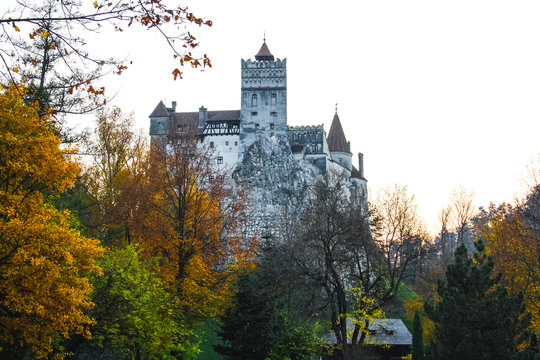 Bran Castle, the national monument and landmark in Romania