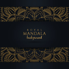 Luxury mandala design background. Designed with golden arabesque pattern. islamic and arabic east style Decorative and elegant mandala pattern  for print, flyer, banner, poster, cover, brochure