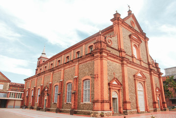 Fototapeta na wymiar old church from Kerala, Carmel Church