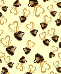 Fresh Turkish coffee print embroidery graphic design vector art