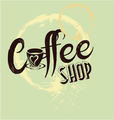 Fresh Turkish coffee print embroidery graphic design vector art