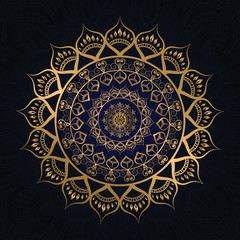 Luxury mandala design background. Designed with golden arabesque pattern. islamic and arabic east style Decorative and elegant mandala pattern  for print, flyer, banner, poster, cover, brochure
