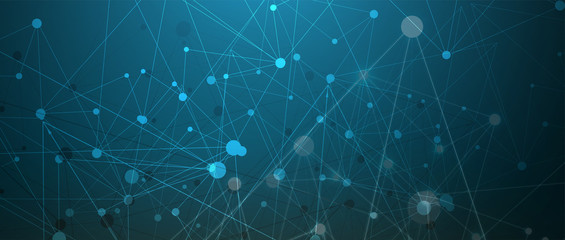 Abstract tech background. Futuristic technology interface