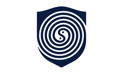 Yinyang Shield Logo