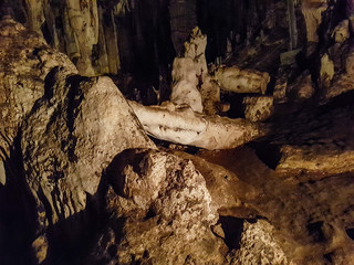 Stone cave format limestone chalk water rain pai tour chiang mai thailand