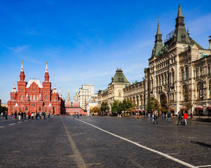 Fototapeta na wymiar Red Square in Moscow, Russia. 