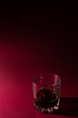 Glass of whiskey