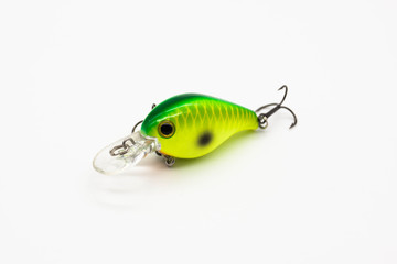 fishing bait isolated on white