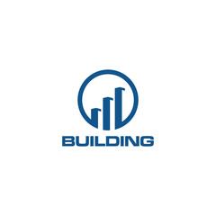 Building Construction Real Estate Logo Template Vector Icon