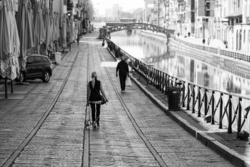 Obraz premium milano naviglio