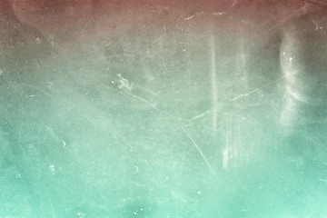 Grungy blue ocean turquoise abstract faint scratched texture background with space for text, word or product display. Banner, overlay, flat lay, backdrop, display or any backgrounds concepts