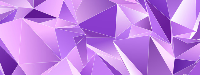 3d Triangles, abstract  background. Design wallpaper