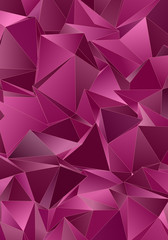 Fototapeta premium 3d Triangles, abstract background. Design wallpaper