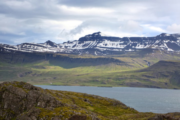 Holmanes peninsula & nature reserve is home to diverse & beautiful nature & landscape. Over 150 spicies of vegetation, as well as it being very rich in sea birds. Eskifjordur, East Iceland.