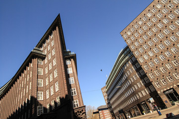 Hamburger Welterbe:Kontorhausviertel mit Chilehaus und Sprinkenhof