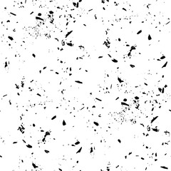  Seamless distressed texture of black speckles, grit, grain