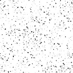 Seamless grunge texture of black speckles, dirt, dust