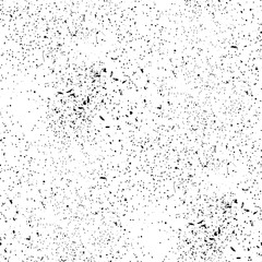 Seamless shabby texture of black speckles, grit, dust