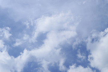 blue sky background with clouds for background.