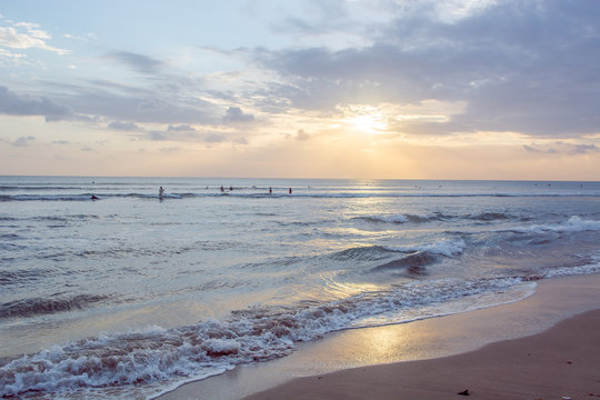 Sonnenuntergang am Meer