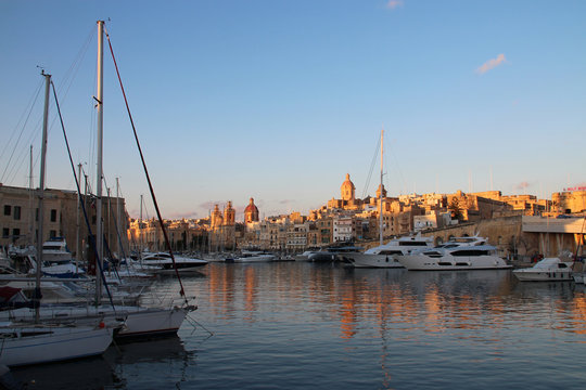 city of vittoriosa in bormla (malta)