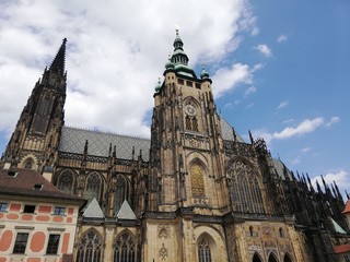 st vitus cathedral in prague