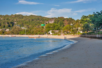 Beautiful coast near a small bay