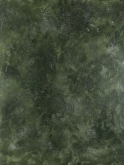 Dark green natural paint cement stone background or texture. Trend mood view. Copyspace.