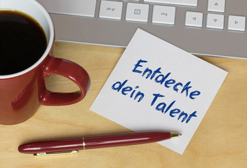 Entdecke dein Talent