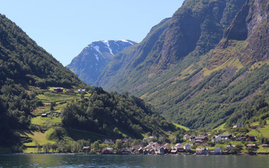 Fjords are long narrow sea bays crashing deep into the land.